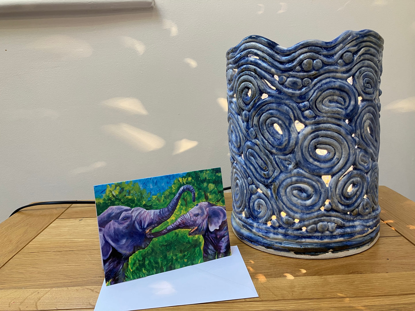 Dancing With My Father Greeting Card with White Envelope