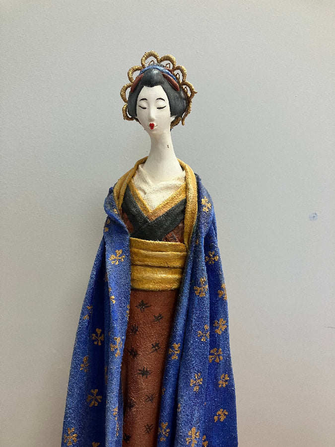 Geisha sculpture workshop for beginner to advanced artists and crafters in Hayes, Bromley