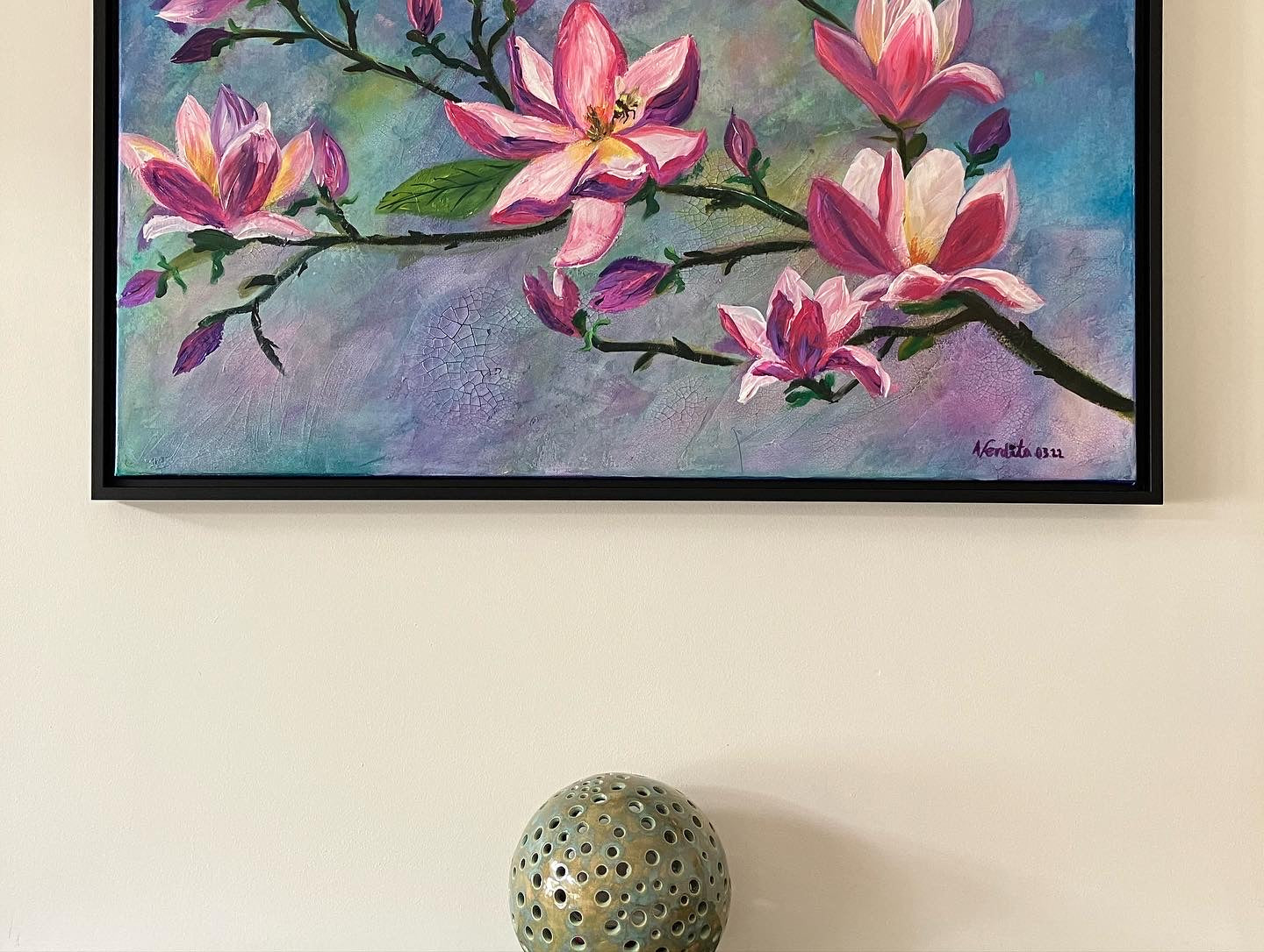 Joy of Spring - A magnolia Painting