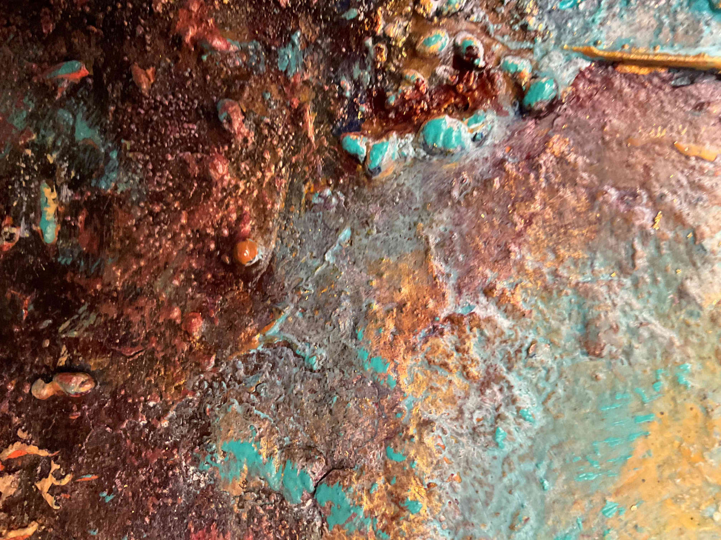aferdita fazliu drozd abstract textural painting
