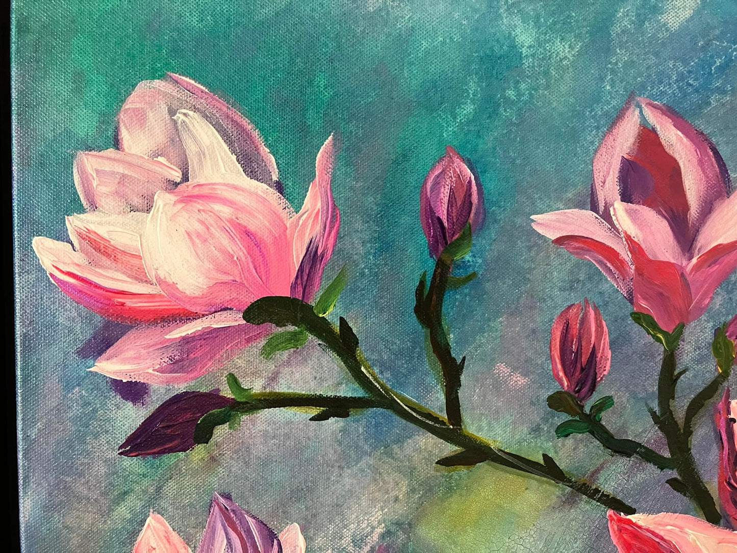 Joy of Spring - A magnolia Painting