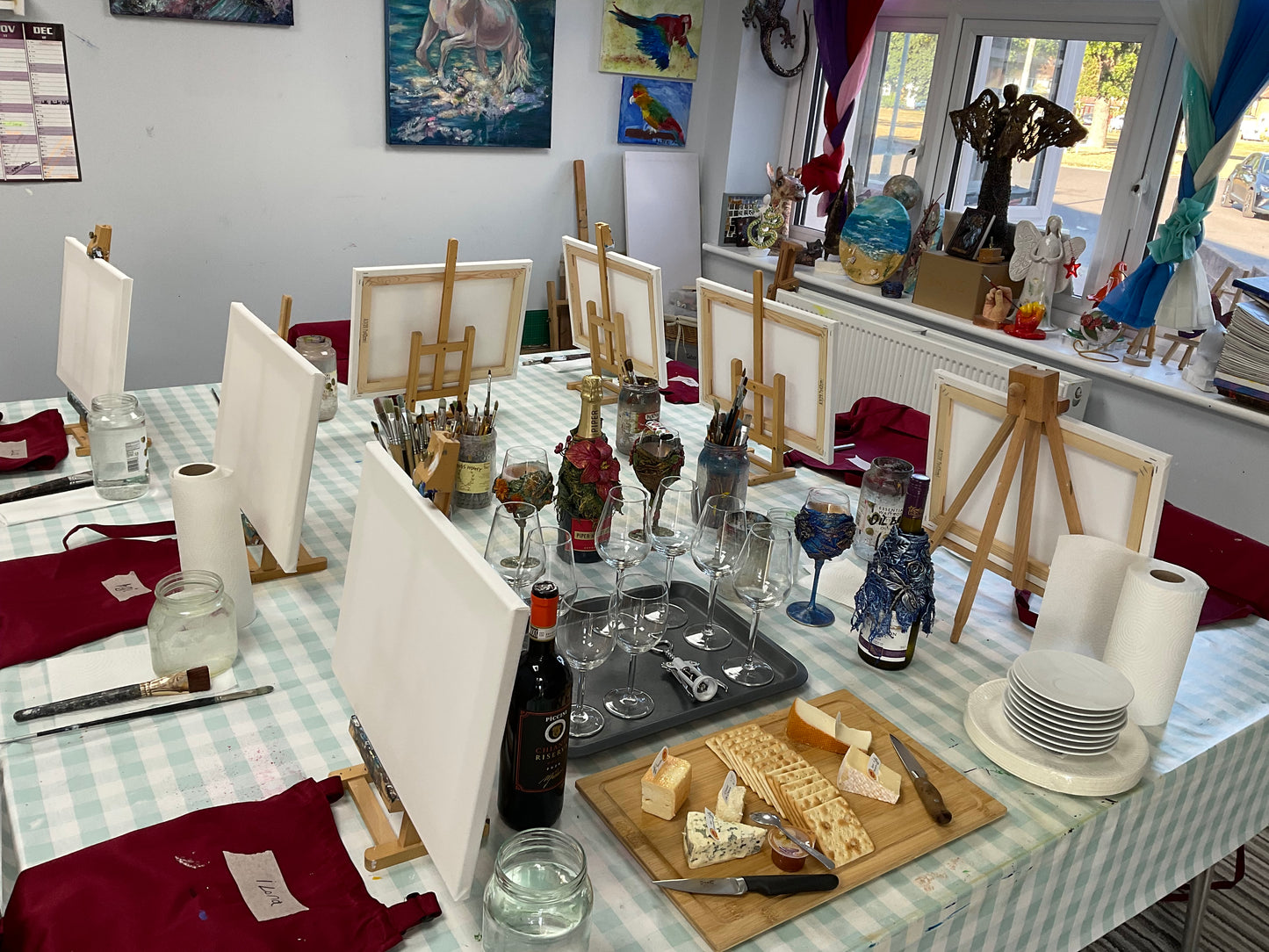 Sip & Paint Workshop – Monet’s Waterlily Pond with Bridge Wednesday 5 November 2025