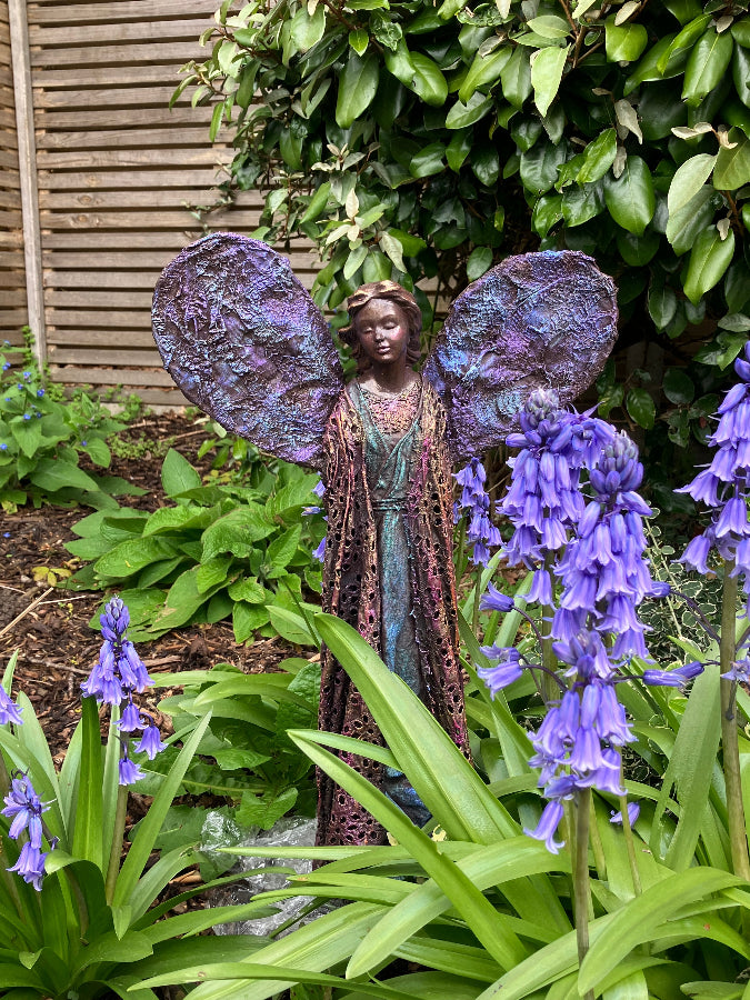Angel fabric sculpting Seahorse powertex sculpting Relaxing and ,mindful art classes for children and adults in Bromley with Aferdita a Powertex tutor and professional artist, Little Painter Art classes for children