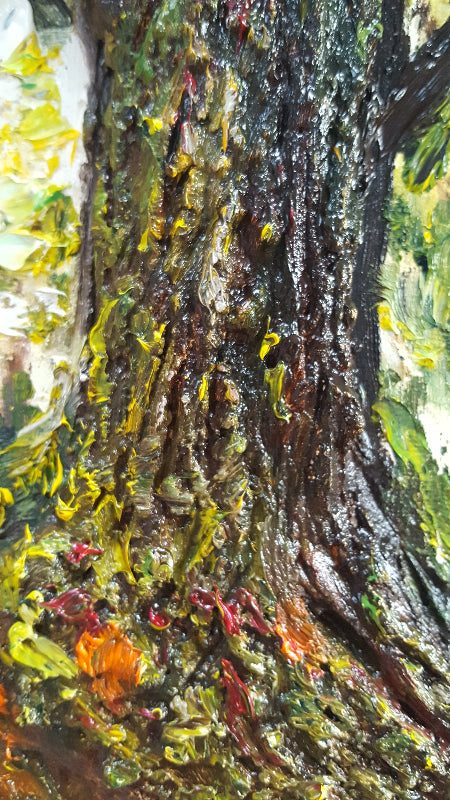 Textured trees by Aferdita fazliu-drozd 