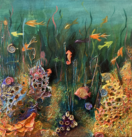 sculptural_powertex_painting_of_the_barrier_reef_by_Bromley_Artist_Aferdita_Fazliu-Drozd