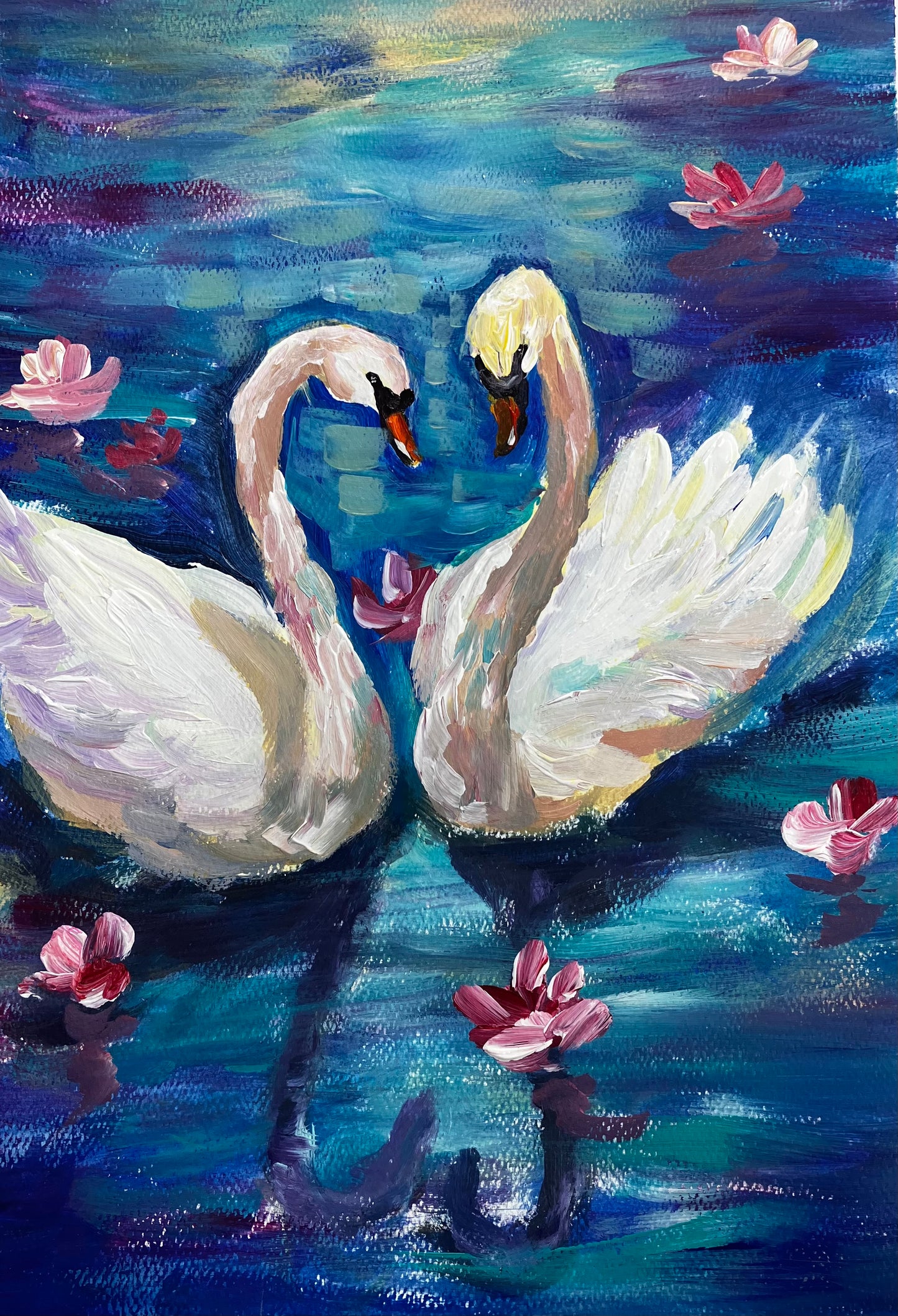 Sip & Paint Workshop – Two Swans on Friday 5th June 2026 from 6-8.30PM